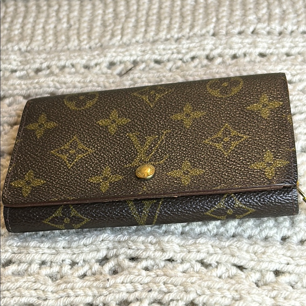 Louis Vuitton Brown Monogram Wallet